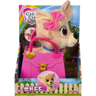 Собачка CCL Чихуахуа. Звезда мультфильма с сумочкой, 20 см, 3+ Chi Chi Love 5890020