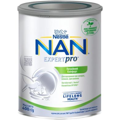 Смесь Nestle NAN Тройной комфорт с рождения 400 г 12287296 7613035351462
