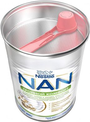 Смесь Nestle NAN Тройной комфорт с рождения 400 г 12287296 7613035351462