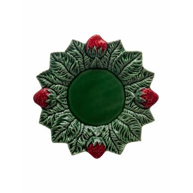 Тарелка Strawberries Bordallo Pinheiro 26 cm 65001243
