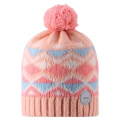 Зимняя шапка Reima Lumes 48/50 розовая 538101