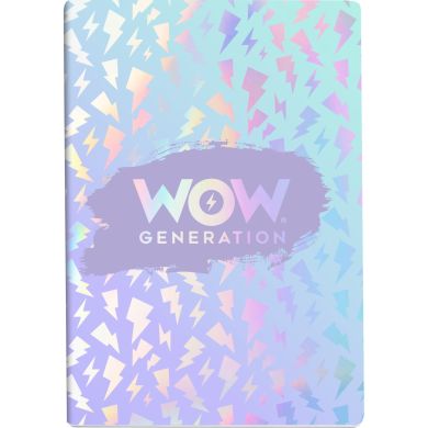 А5 пак 3 блотники з м'ягкою обкладинкою 80 листів gsm Wow Generation WOW00002