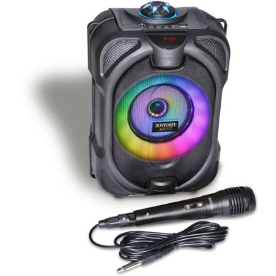 Бездротова колонка з мікрофоном та RGB-підсвічуванням BONTEMPI 491020