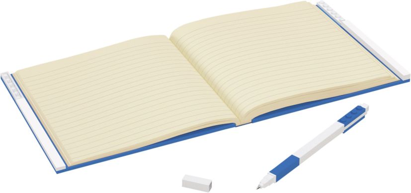 Блокнот з ручкою LEGO Stationery Deluxe синій 4003064-52257