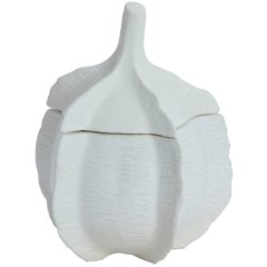 Декоративна ваза з кришкою &Oslash;21&times;27 см, SABARA, глянцева, кремова Light&Living 7491143
