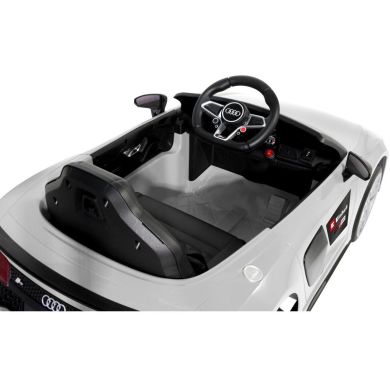 Електромобіль Audi R8 Spyder, білий, 18В Jamara 461805