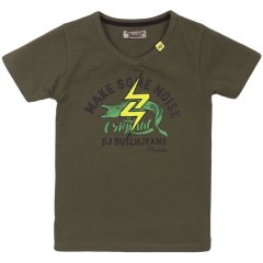 Футболка дитяча DJ Dutchjeans хакі р. 140 E38187-45