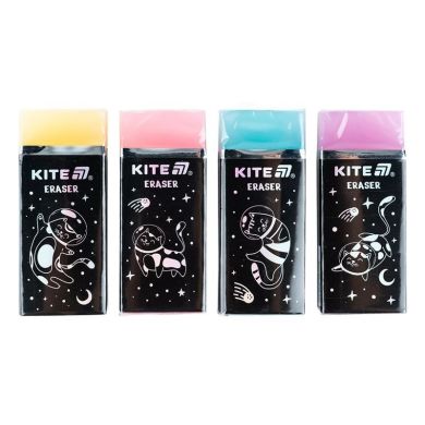 Резинка цветная с глитером Universe, ассорти Kite K24-144