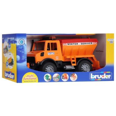 Игрушка Bruder грузовик MB Unimog 1:16 Оранжевый 02572