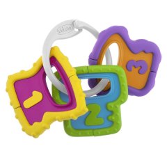 Іграшка-брязкальце Chicco Ключі 05953.00, Різнокольоровий