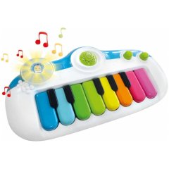 Іграшка Smoby Toys Cotoons Піаніно зі звуковим і світловим ефектами 110506, Різнокольоровий