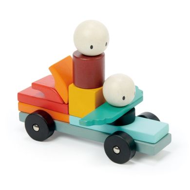 Игрушка из дерева Гоночные маг блоки Tender Leaf Toys TL8613