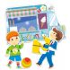 Настольная игра-пазл Lisciani Giochi Baby Duo Рынок 13 деталей 65448