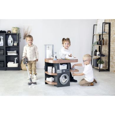 Ігровий набір пральна кімната Ровента 3 в 1 з пилососом та аксесуарами SMOBY TOYS 7600330327