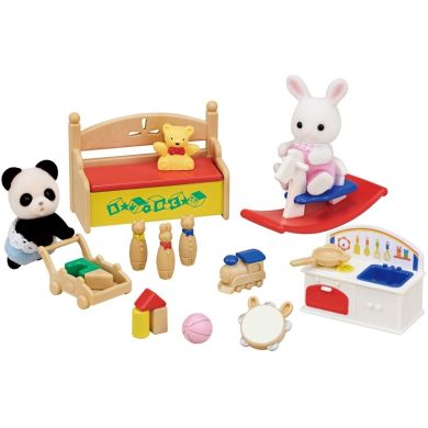 Ігровий набір Sylvanian Families Дитяча ігрова кімната з пандою і кроликом 5709