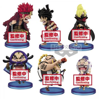 Коллекционная фигурка One Piece World Collectable Figures Wanokuni Style 5 (6 видов, в дисплее), 7см BP16557