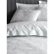 Комплект постельного белья евро Cotton box Серый пододеяльник 200x220 см, простыня 240x260 см, наволочка 50x70 см 4 шт LEAF, евроразмер
