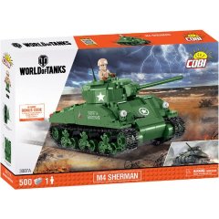 Конструктор COBI World Of Tanks Шерман Файрфлай, 500 деталей COBI-3007A