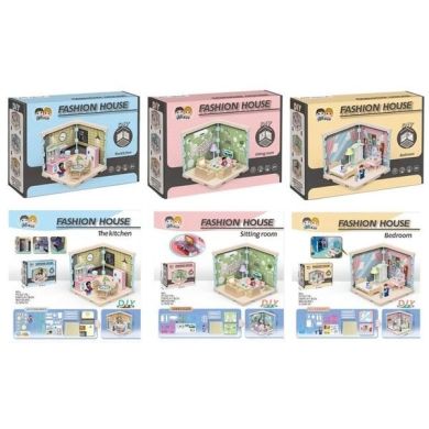 Конструктор DIY TOYS Ляльковий будинок в асортименті CJ-4051459