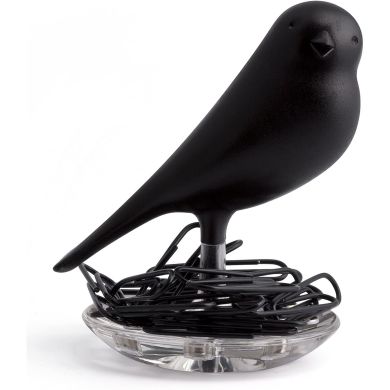 Магнит-держатель для скрепок Sparrow Qualy QL10069-BK