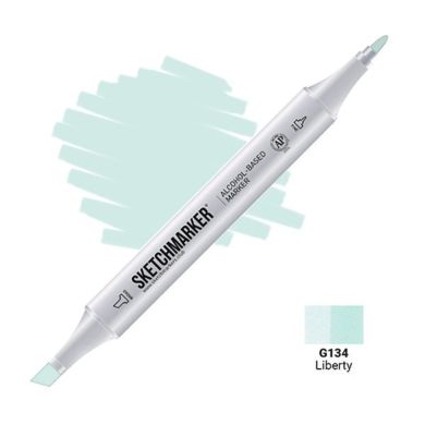 Маркер спиртовой двухсторонний Sketchmarker, Либерти SM-G134