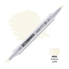 Маркер спиртовой двухсторонний Sketchmarker BR85 Cosmic Latte Космический латте SM-BR085
