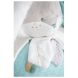 Мягкая игрушка Doudou Кролик голубой 38 см DC3496