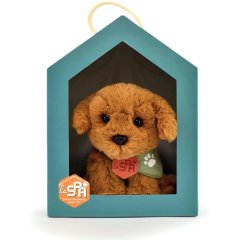 Мягкая игрушка Песик бежевый, 16 см DouDou HO3312