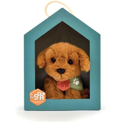 М'яка іграшка Песик бежевий, 16 см DouDou HO3312
