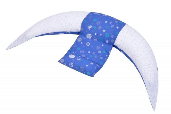 Наволочка, міні-подушка Nuvita DreamWizard синій NV7101BLUE