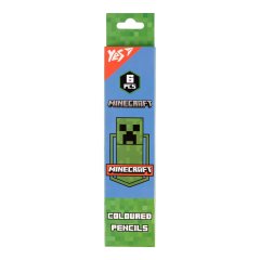 Олівці кольорові Yes 6 кол. Minecraft. Creeper 290724