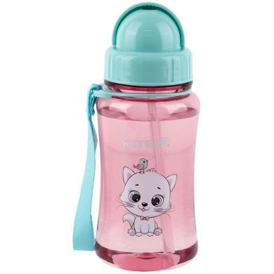 Пляшечка для води, 350 мл, Kitty K25-399-2, Рожевий