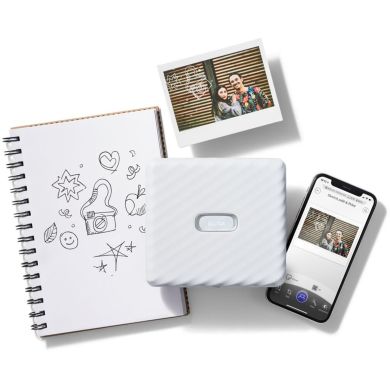 Портативный цветной фотопринтер INSTAX LINK WIDEA WHITE EX D 16719574