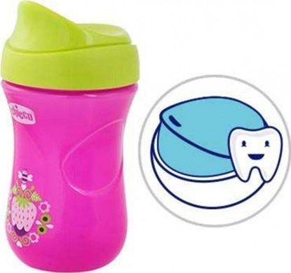 Поїльник-непроливайка Chicco Easy Cup від 12 місяців 266 мл Рожевий 06961.10.01, Рожевий