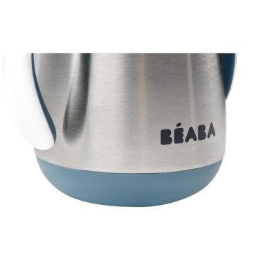 Поїльник з трубочкою з нержавіючої сталі Beaba Windy Blue 250 мл блакитний 913481, Блакитний