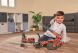 Пожежна машина Dickie Toys &laquo;Мерседес&raquo; з телескопічною драбиною, зі звуком і світловими ефектами 23 см 3714011