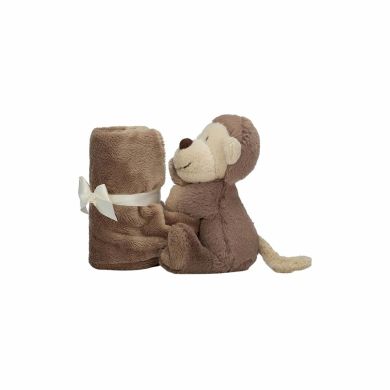 Комфортер-пустушка Мавпочка Шушу Jellycat (Джеллі кет) Little SO4MK, Коричневий