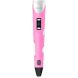 Ручка 3D Dewang Розовая высокотемпературная, D_V2_PINK