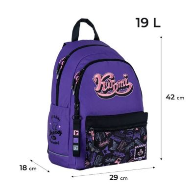 Рюкзак Kite Education teens 2575M Kuromi HK24-2575M