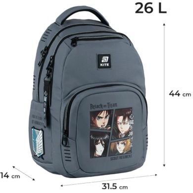 Рюкзак Kite Education teens 903L Атака титанов AT25-903L