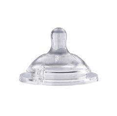 Соска силіконова Natural Feeling (Step Up New), від 6 місяців для каш, 2 шт Chicco 81057.20