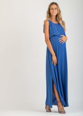 Сукня для вагітних Attesa M Синій 0879.39068.133