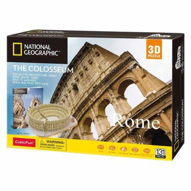 Тривимірна головоломка-конструктор National Geographic Колізей Cubic Fun DS0976h