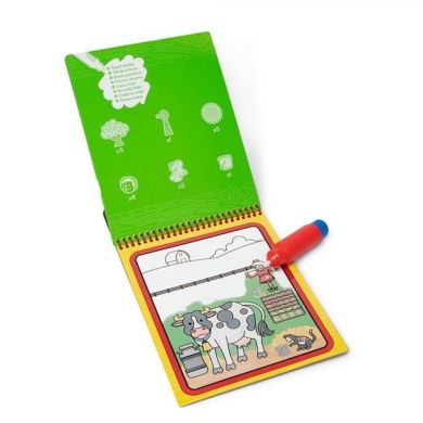 Водная раскраска с ручкой "Ферма" Melissa & Doug SM93200/6074888