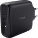 Зарядний пристрій мережевий Trust Maxo 65Вт, 2xUSB-C PD, чорний 25380_TRUST