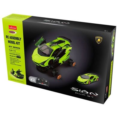 Автомобіль-конструктор на радіокеруванні Lamborghini Si&aacute;n FKP 37 1:18 зелений 2,4 ГГц Rastar Jamara 403129