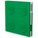 Блокнот з ручкою LEGO Stationery Deluxe зелений 4003064-52443