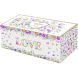 Чашка 320 мл с блюдцем 23x12см с ручкой в ​​форме сердца MON AMOUR POZZI MILANO 3114MAMO