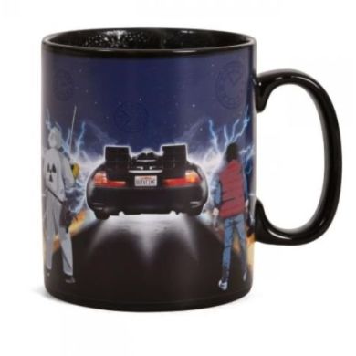 Чашка хамелеон BACK TO THE FUTURE Time Machine 460 мл ABYMUG875