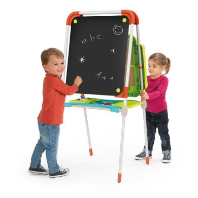 Двосторонній мольберт з регулюванням висоти &laquo;Букви і цифри&raquo; Smoby Toys 410205